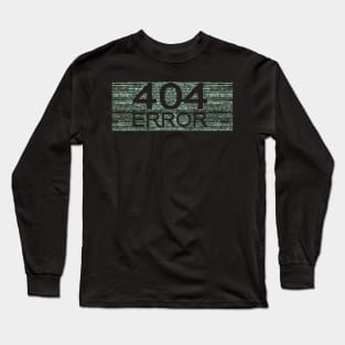 matrix 404 error Long Sleeve T-Shirt